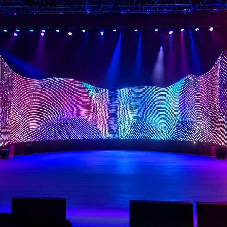 How Flexible LED Display Screen Enhances Stage Visual Effects