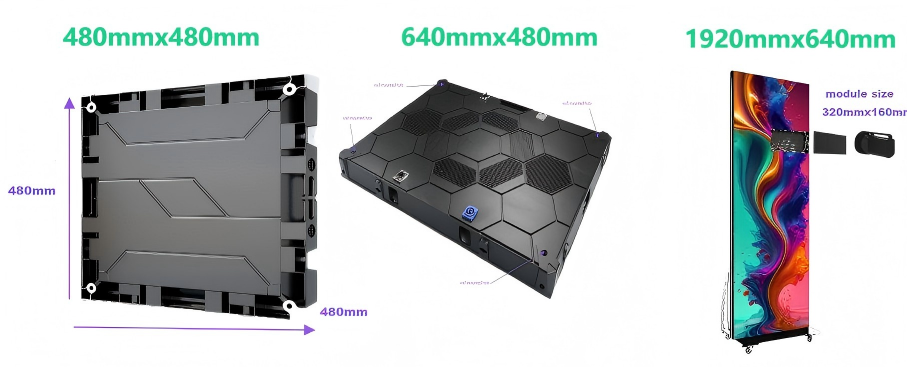 P2.5 indoor led display module 320mmx160mm